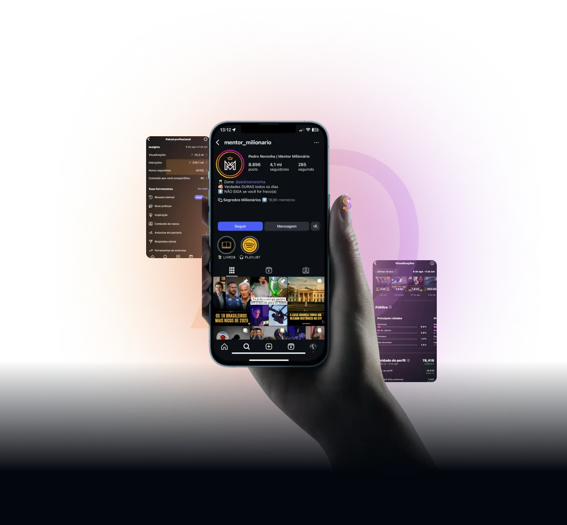 Celular com resultados